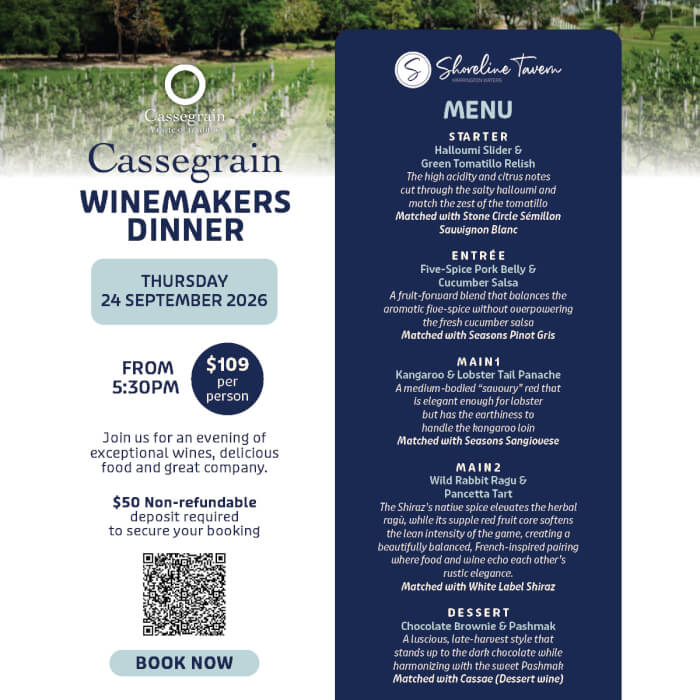Cassegrain Winemakers Dinner